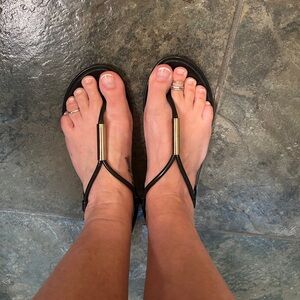 Elegant Black Sandals for Women